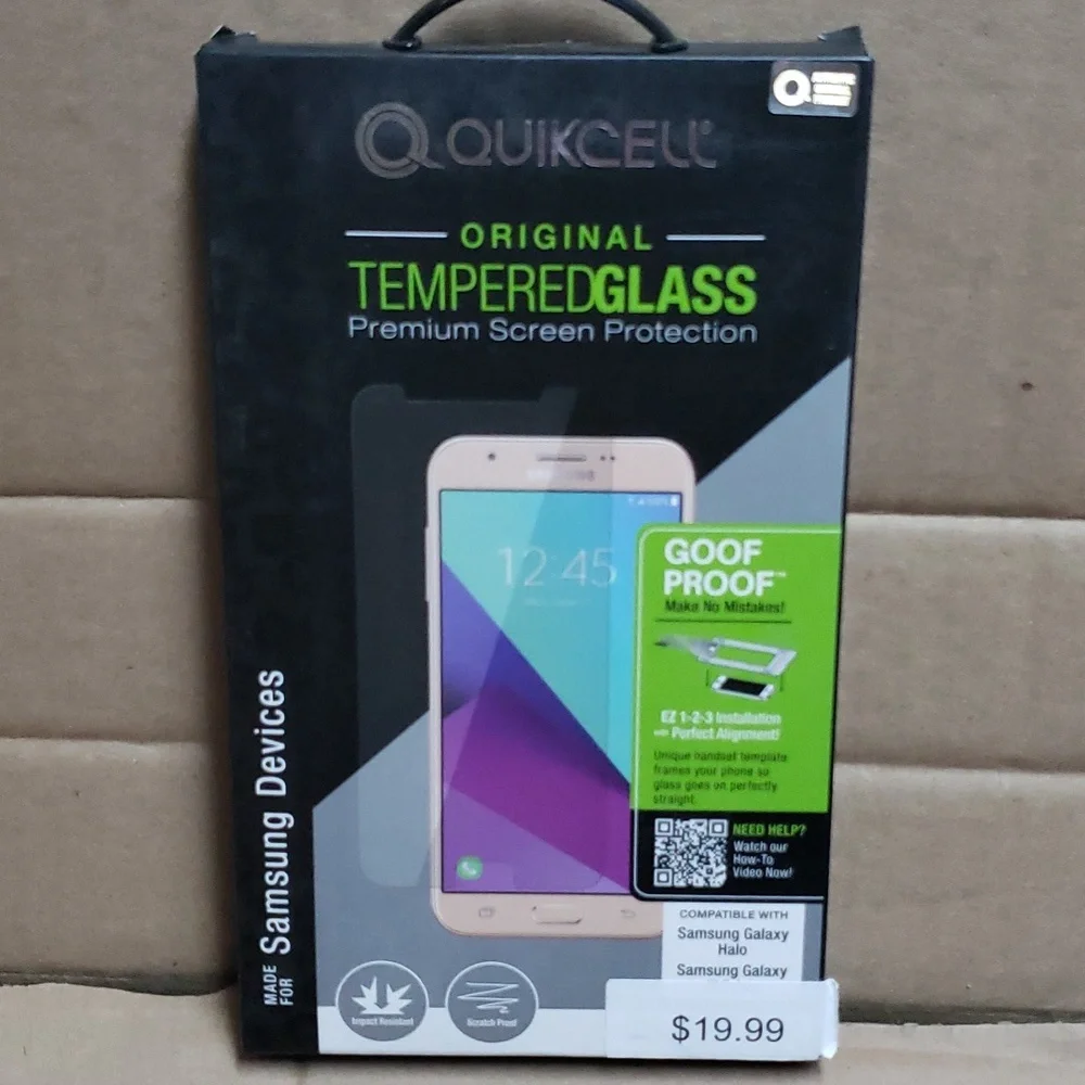 Samsung devices Tempered glass screen protection